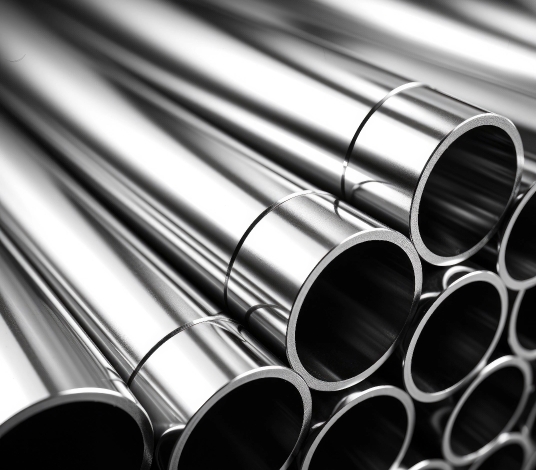 Close Up Metallic Pipes
