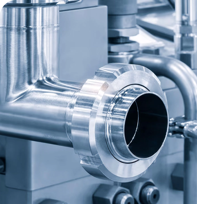 Portrait Young Worker Hard Hat Large Metalworking Plant